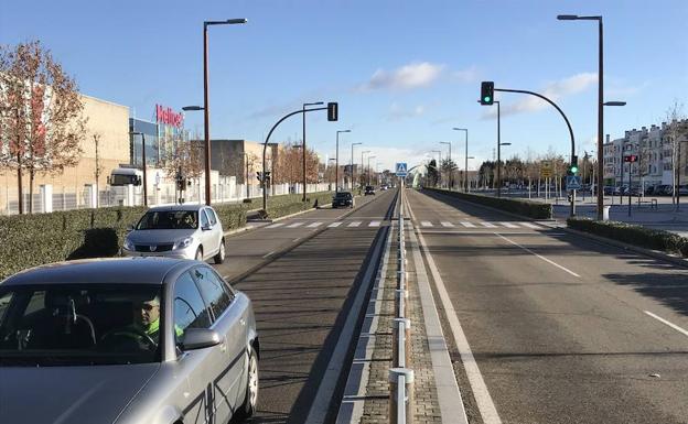 La velocidad en la Avenida de Salamanca, principal arteria de Arroyo, será controlada con un rádar multicarril.
