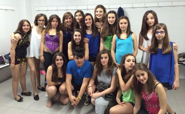 Alumnas de la Escuela Municipal de Danza. /Jota de la Fuente