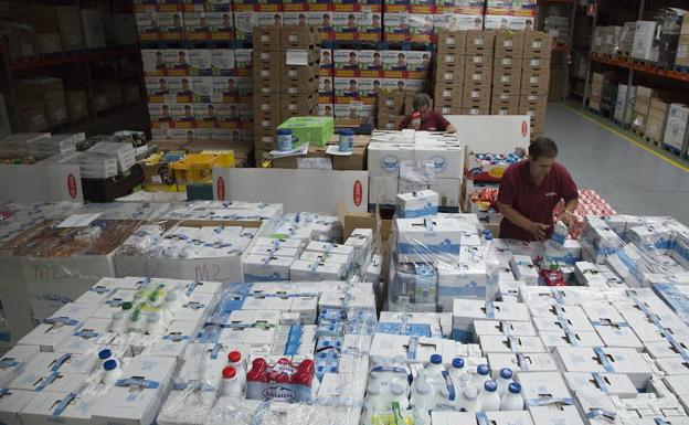 Campaña de recogida de alimentos.