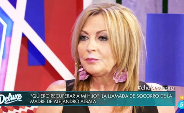 Paz Guerra, madre de Alejandro Albalá, en 'Sábado Deluxe'. /Telecinco
