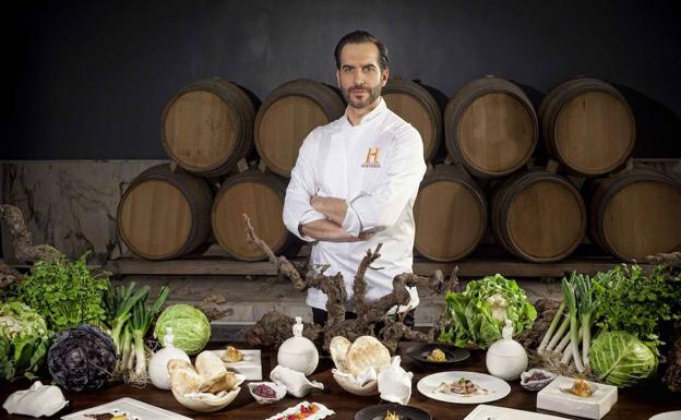 mario Sandoval, chef con dos estrellas Michelin.