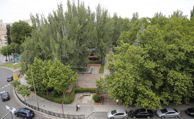 Parque de los Jardinillos de Palencia. /Antonio Quintero