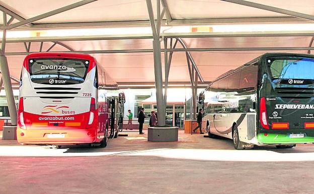 Estación de autobuses de Segovia.