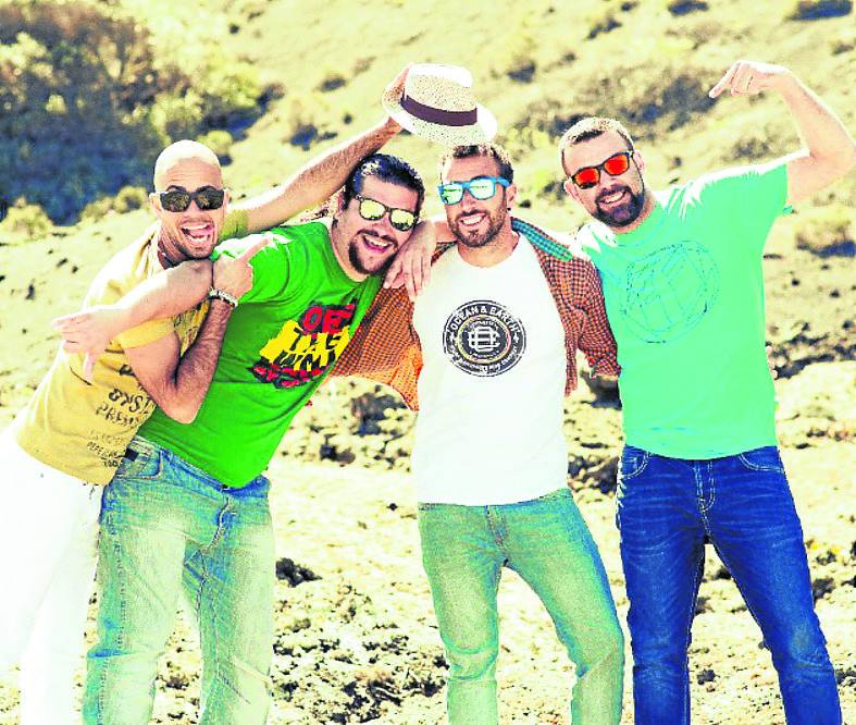 La banda grancanaria Efecto Pasillo.