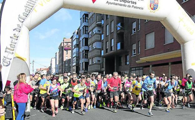 Pistoletazo de salida de la prueba del año pasado.