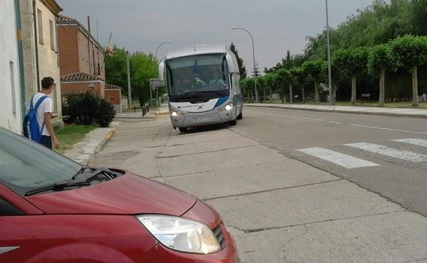 Transporte publico para los estudiantes en la provincia de Palencia /César Ceinos