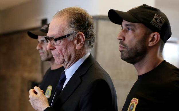Carlos Nuzman, detenido el jueves por la Policía Federal. /Reuters