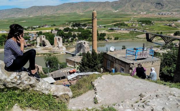 Vista de Hasankeyf. /ILYAS AKENGIN (Afp)