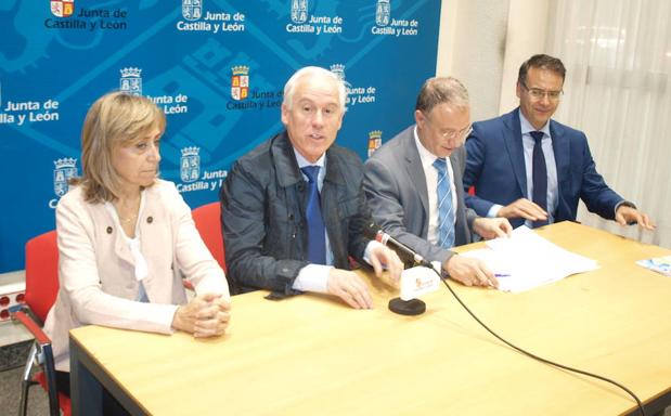 María José de la Fuente, Luis Domingo González, Pablo Rodríguez y Eduardo García. /El Norte