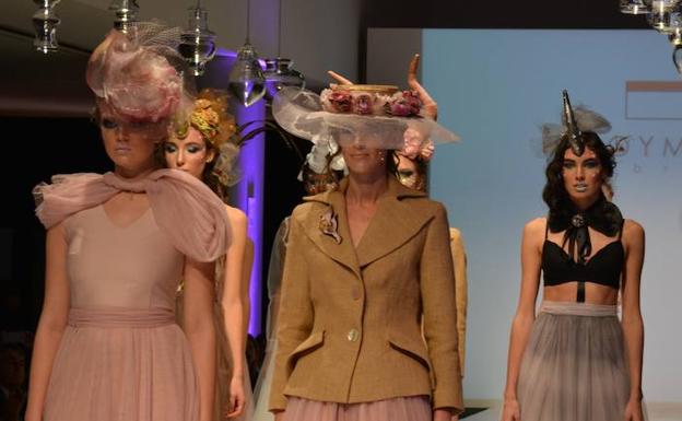 Varias de las creaciones de la colección 'Dualitas' de los vallisoletanos Pablo y Mayaya./Cristina López Reques