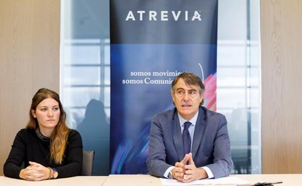 Evento ATREVIA y Junta de Castilla y León, José María Ribot a la derecha. /EL NORTE