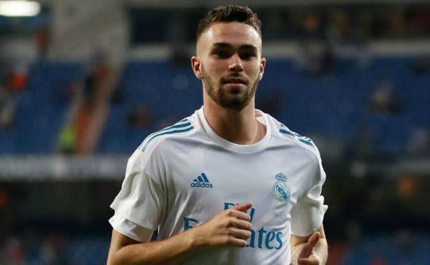 Manu Hernando, con la camiseta del Real Madrid. /El Norte