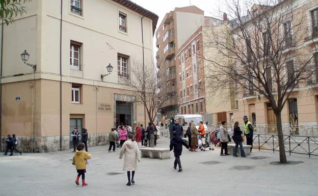 Colegio Niño Jesús, en la calle Duque de Lerma./El Norte