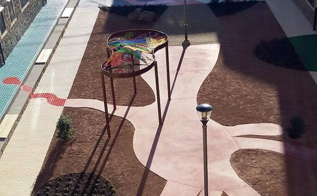 Aspecto actual del patio transformado. /El Norte