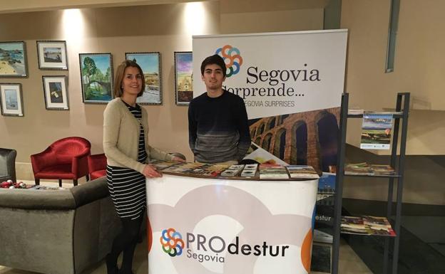 La responsable de Prodestur, Magdalena Rodríguez, en la oficina de la entidad. /El Norte