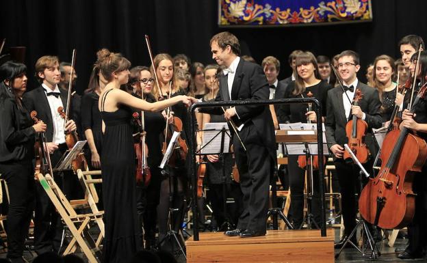La Jóven Orquesta Sinfónica Punta del Este. /EL NORTE