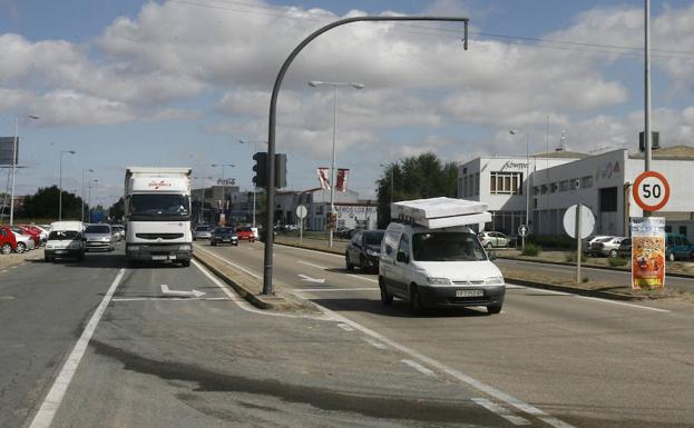Avenida de Burgos./El Norte