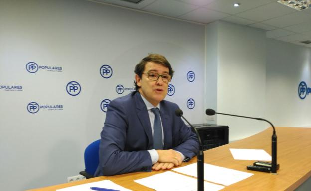 Alfonso Fernández Mañueco./H. Sastre
