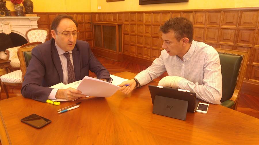 Alfonso Polanco y Juan Pablo Izquierdo. /El Norte
