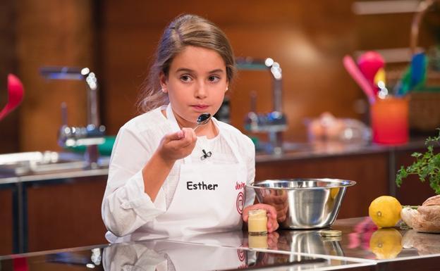 Esther, ganadora de la quinta edición de 'Masterchef Celebrity'. /TVE