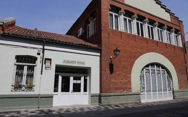 Fachada del Juzgado Penal de Palencia./A. Quintero