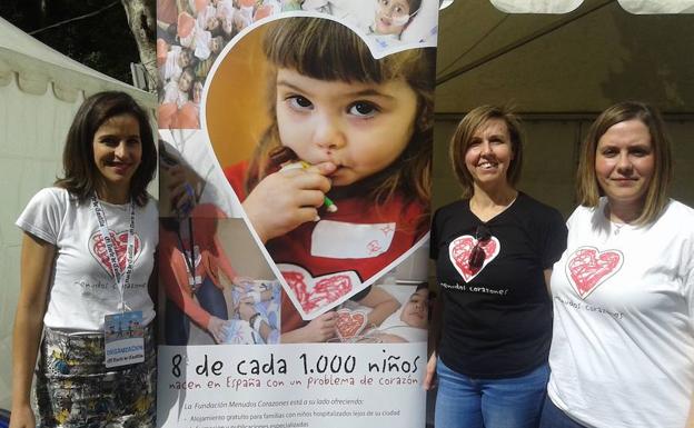 Miembros de la Fundación Menudos Corazones./Ramón Gómez