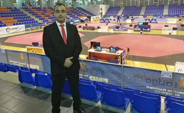 Juan Alberto Gómez, del club Jansu Gym de Cantalejo./El Norte