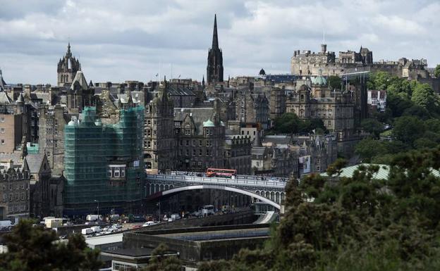 Vista de Edimburgo/OLI SCARFF (AFP)