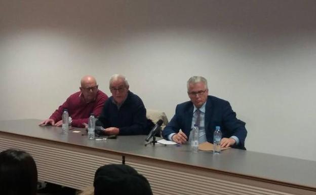 El ex magistrado, Baltasar Garzón en una conferencia en Aranda de Duero./Susana Guitiérrez.