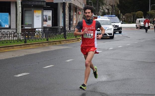 Dani Sanz, en la Media Maratón de Béjar el pasado domingo. /DSATL
