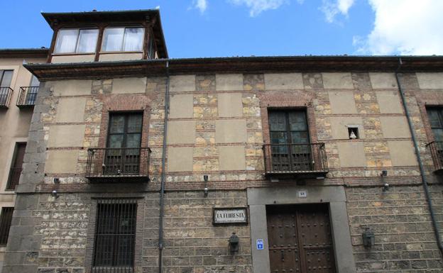 Fachada del Palacio de la Floresta, edificio del siglo XVI. /Antonio Tanarro