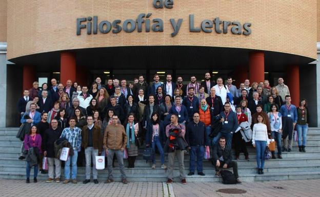 Participantes en el IV Encuentro de profesores de Ciencias Sociales.