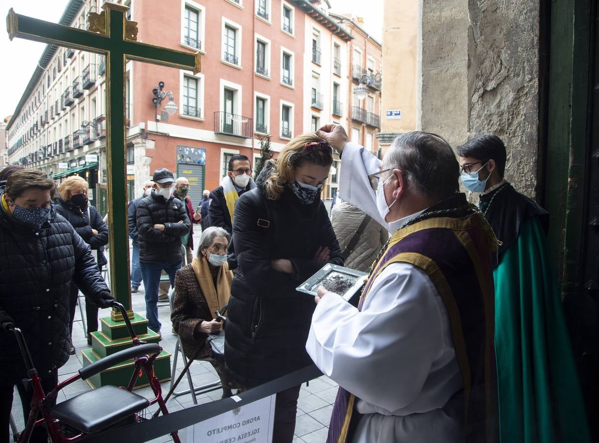 Fotos Celebración del Miércoles de Ceniza en la iglesia de la Vera