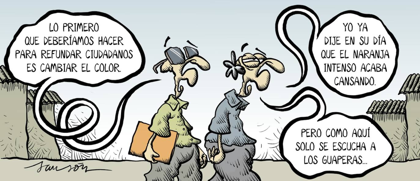 La viñeta de Sansón Estética y refundación El Norte de Castilla