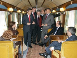 Celebración del 25 aniversario delTranscantábrico / EFE./