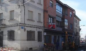 Una de las calles de Vallelado./Cruz Catalina/