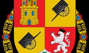 Escudo histórico que se utiliza en Carrión de los Condes./