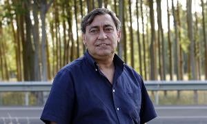 Julián Sánchez Melgar, en Palencia. / MERCHE DE LA FUENTE/