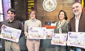 Desde la izquierda, Alejandro Arias, Rocío Anguita, Milagros Alario, Carlos Sanz. / M. A. SANTOS/