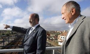 León de la Riva y Richard Rogers. / HENAR SASTRE/