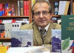 Marco Aurelio Blanco, presidente del Gremio de Libreros. / Antonio Quintero/