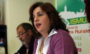 Rosa Arranz, en la sede de Ismur de Segovia. / A. de Torre/