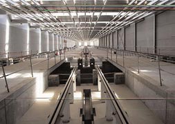 Instalaciones de los nuevos talleres de Renfe. / G. VILLAMIL/