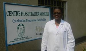 La doctora, en una imagen de archivo. / Harambee España/
