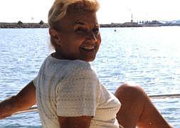 Mari Carmen Goñi, 'Valentina', tiene ahora 83 años. / El Norte/