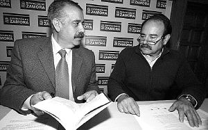 José Luis Bermúdez y Luis González. / MARIAN A. MONTESINOS/