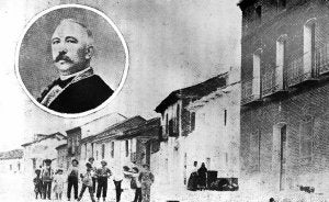 Gamazo y la casa en la que nació. :: IMAGEN DEL LIBRO 'VALLADOLID. RECUERDOS Y GRANDEZAS', DE CASIMIRO G. GARCÍA-VALLADOLID/