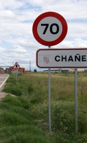 Entrada al municipio de Chañe, donde tuvo lugar la reyerta. ::
M. RICO/
