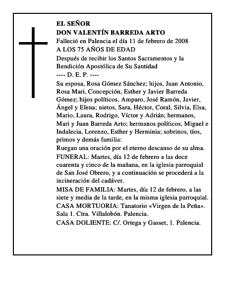 DON VALENTÍN BARREDA ARTO