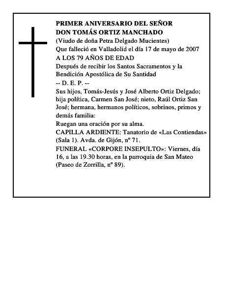 DON TOMÁS ORTIZ MANCHADO